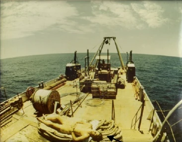 Geotechnical sediment testing, Norma Cruise, 1972